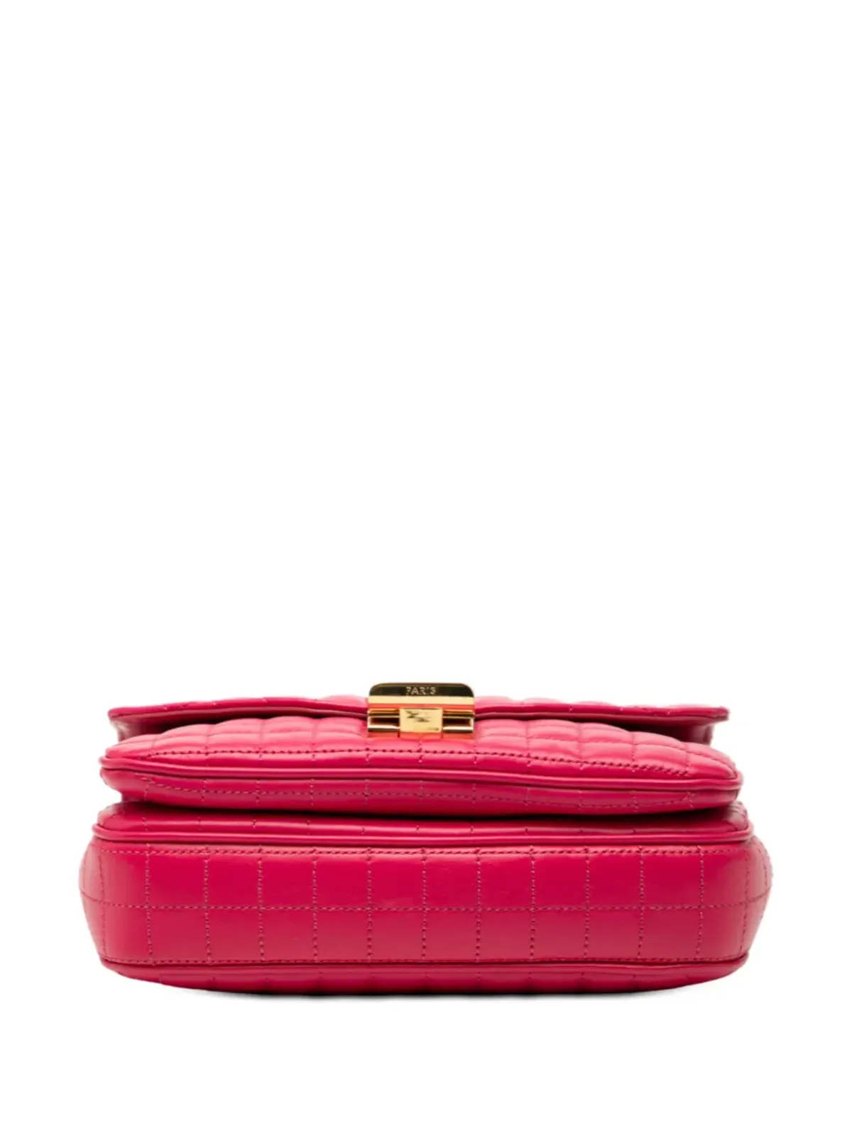 Celine Pre-Owned 2018 Small Quilted Calfskin C Bag crossbody bag - Pink - 画像4