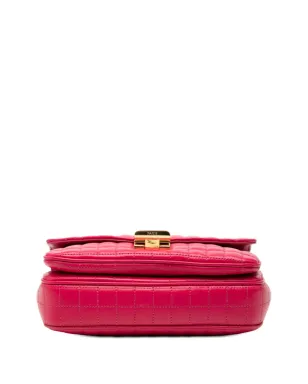 Celine Pre-Owned 2018 Small Quilted Calfskin C Bag crossbody bag - Pink - サムネイル4