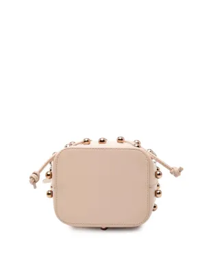 Fendi ビンテージ ミニスタッド付きカーフスキン Mon Tresor バケットバッグ サッチェル - ピンク - サムネイル4