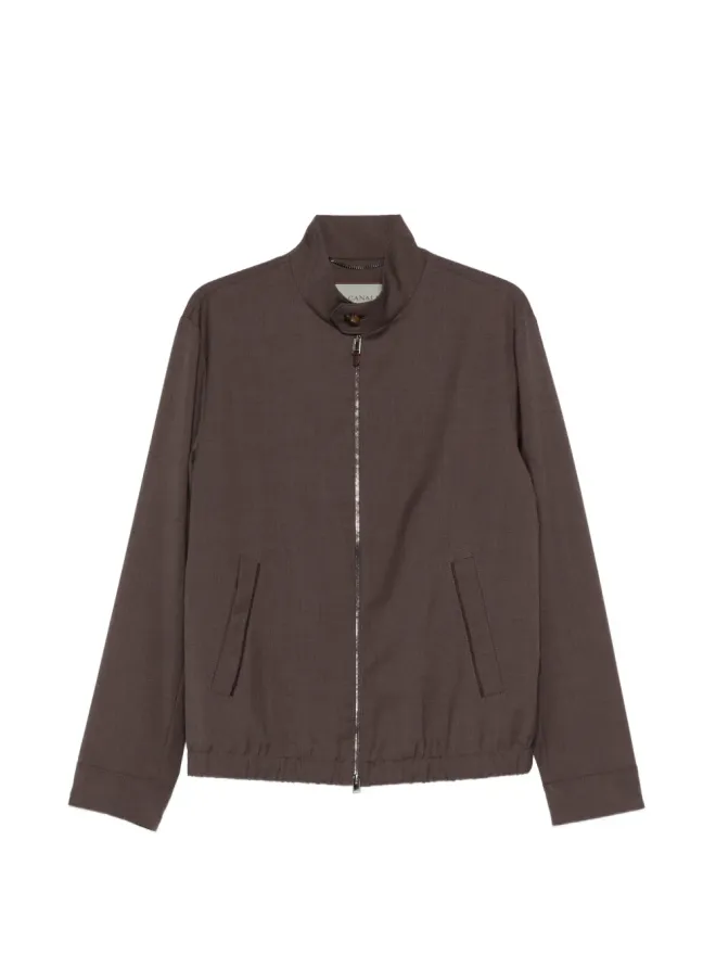 Canali Canali ジップファスナー付きポケットオーバーシャツの商品画像
