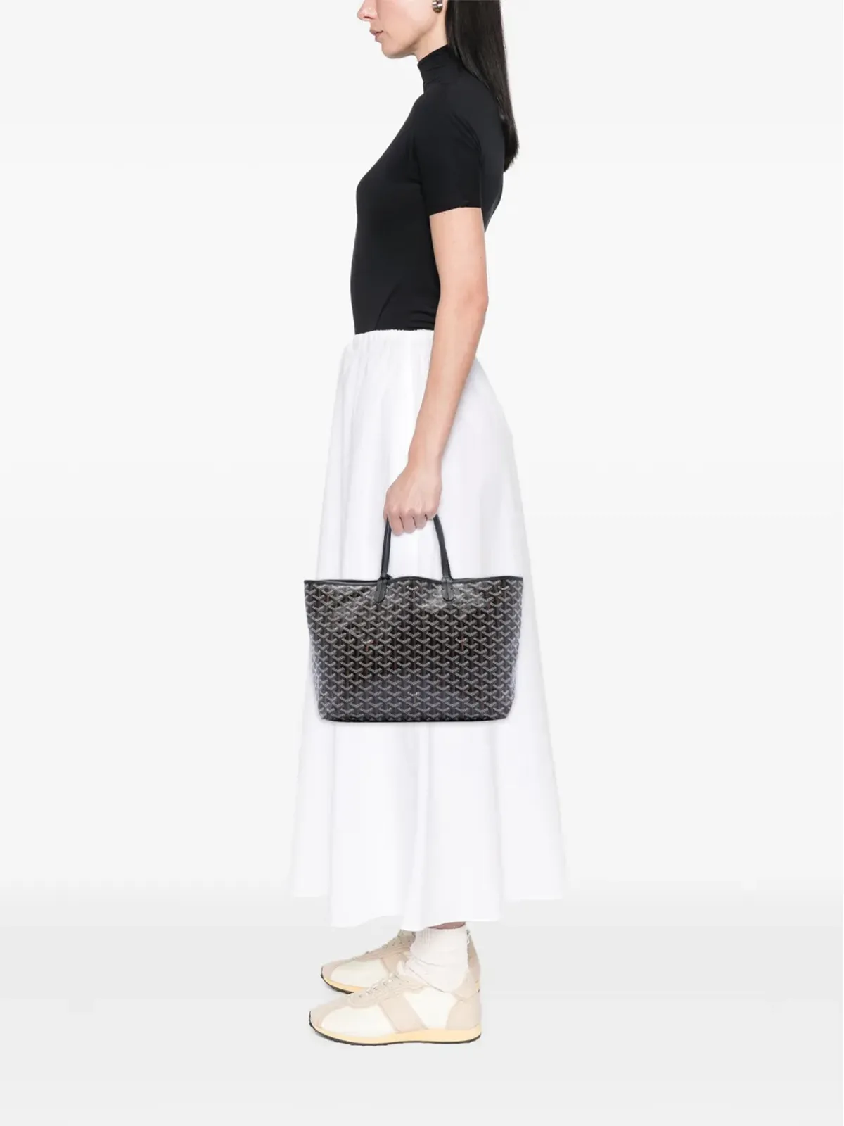 Goyard Pre-Owned Saint Louis GM トートバッグ（ブラック） - 画像2