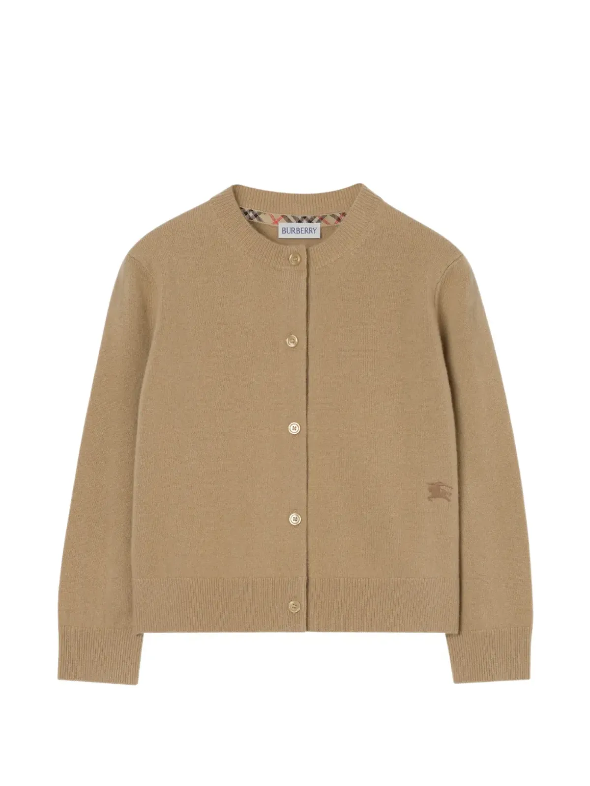 Burberry Kids カシミアカーディガン - 画像1