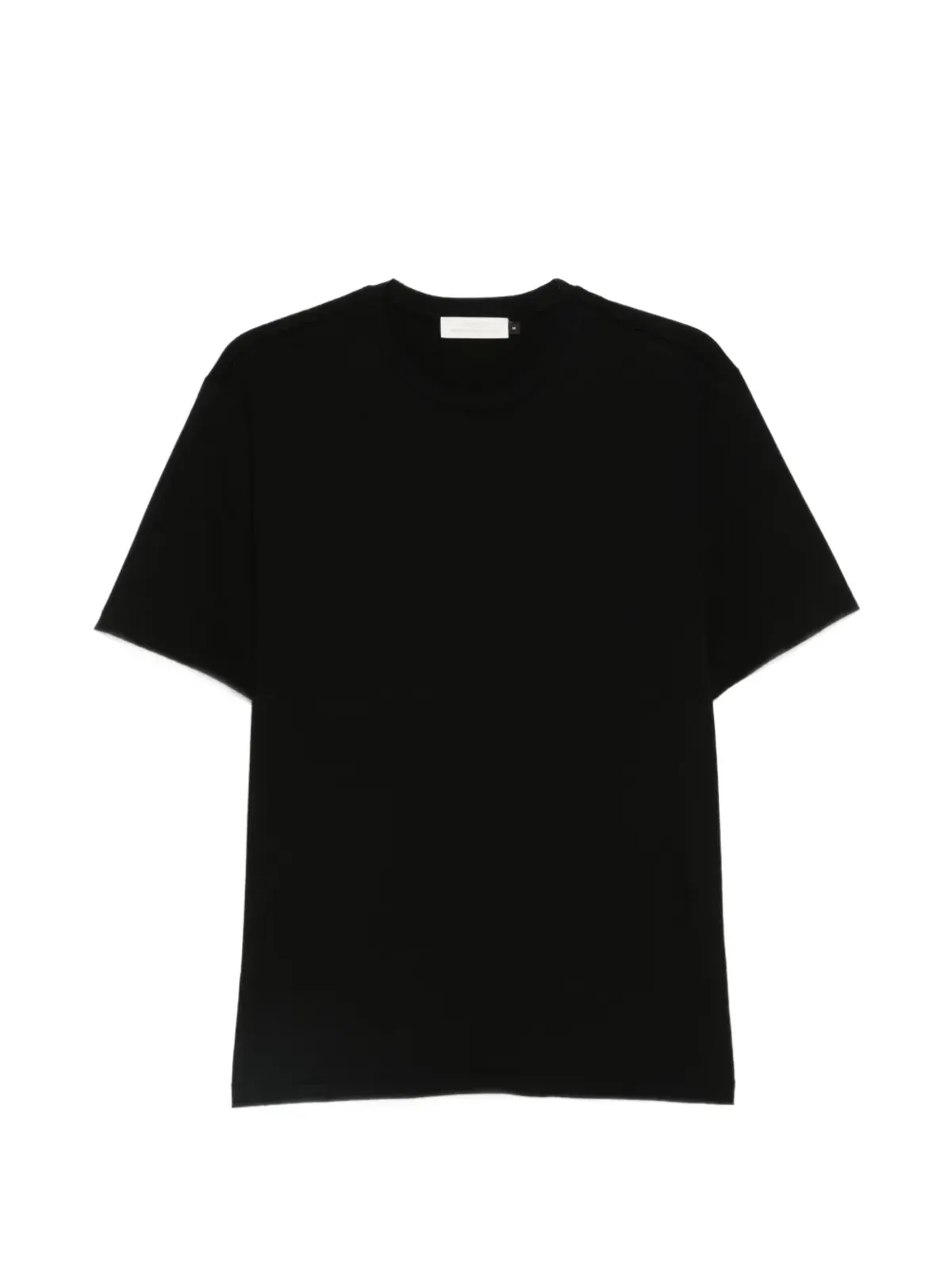 Amomento ブラックの半袖Tシャツ - 画像1