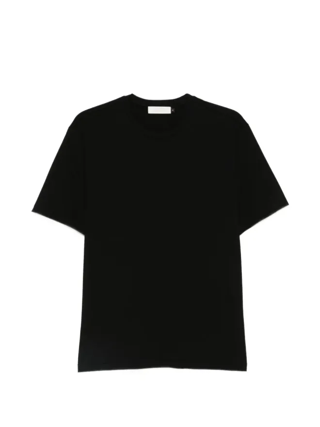 AMOMENTO Amomento ブラックの半袖Tシャツの商品画像