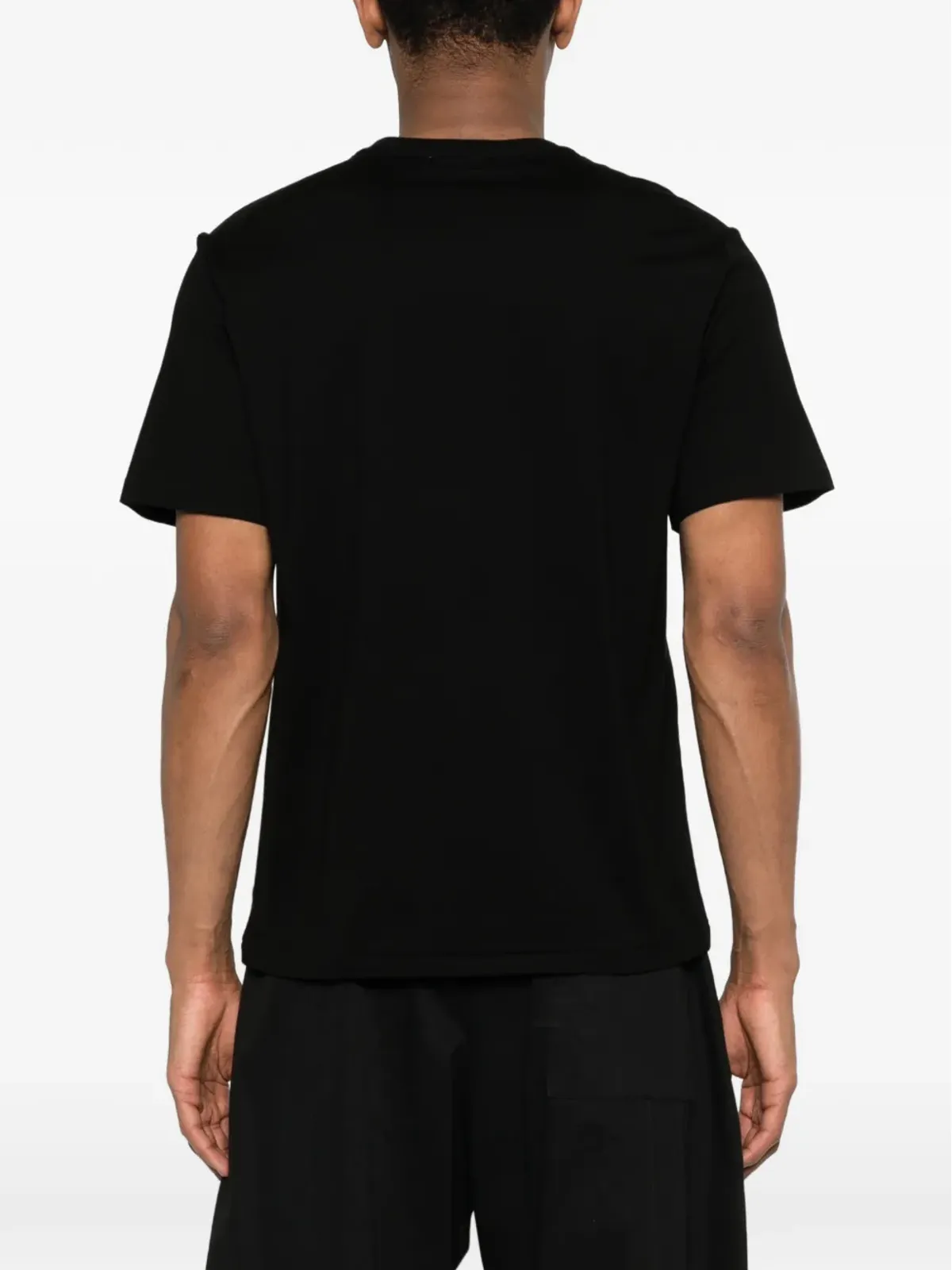 Amomento ブラックの半袖Tシャツ - 画像4