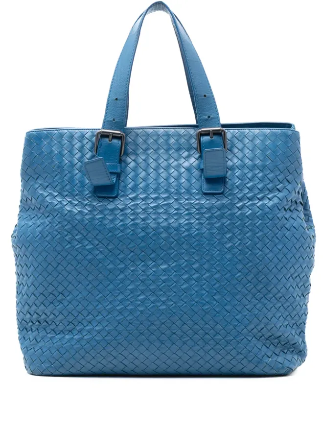 Bottega Veneta Pre-Owned Bottega Veneta ビンテージ ナッパ・イントレッチャート ベルテッド トートバッグの商品画像