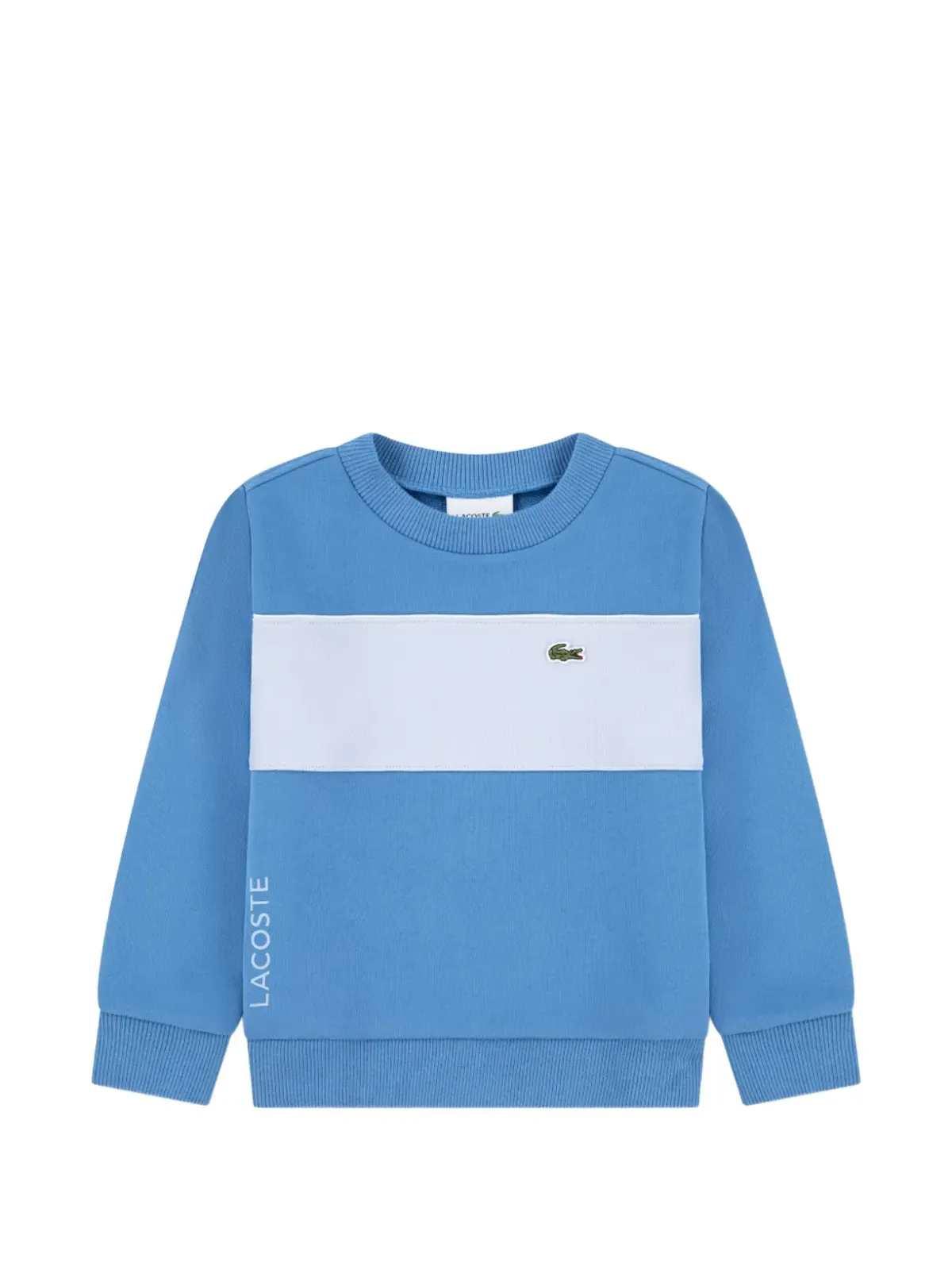 Lacoste Kids ロゴ刺繍入りスウェット - Blue - 画像1
