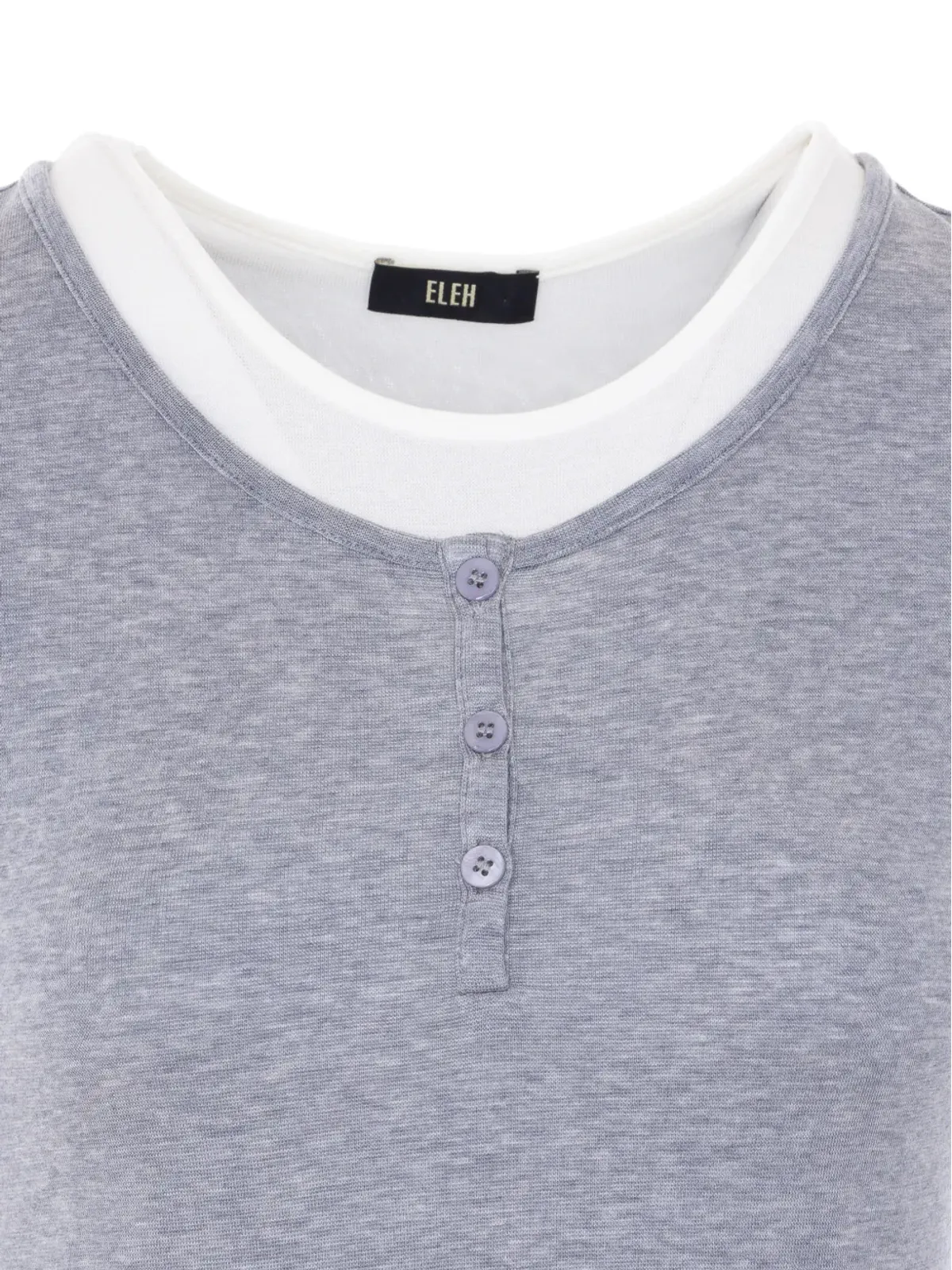 Eleh クルーネック Tシャツ - 画像4