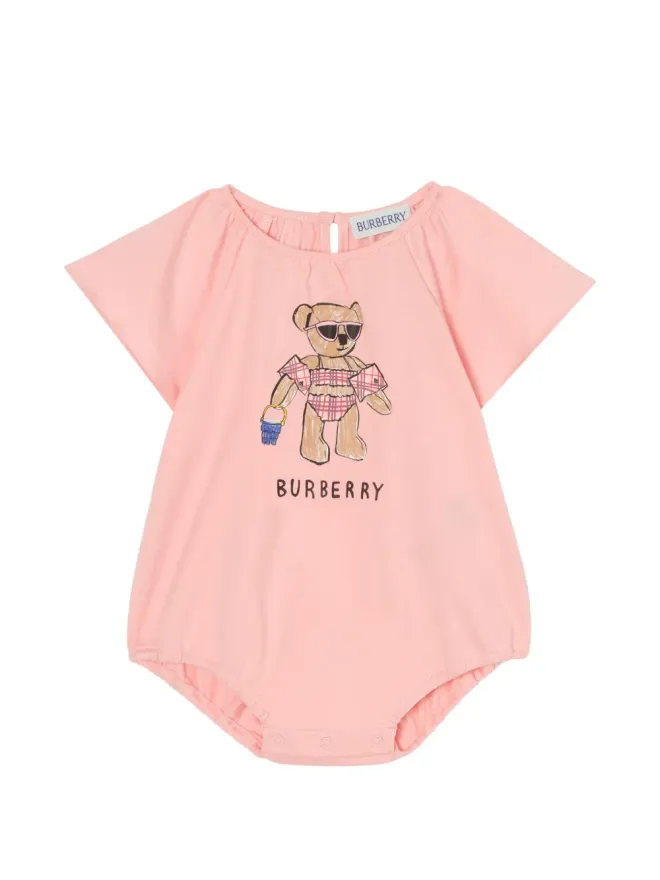 Burberry Kids Burberry Kids ビーチベア コットン ボディスーツの商品画像