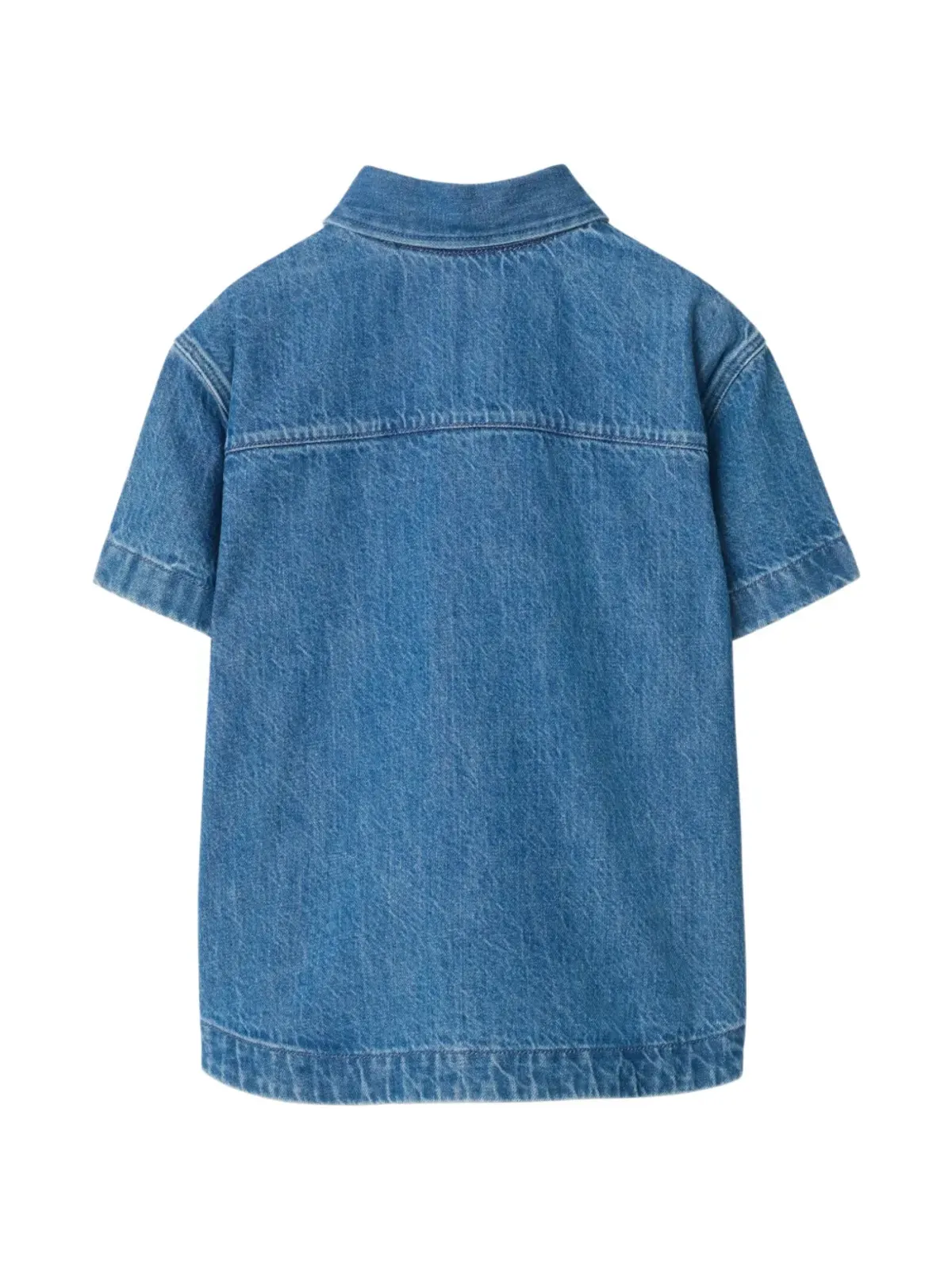 Burberry Kids デニムシャツ ブルー - 画像2