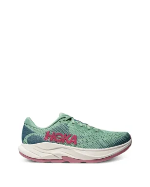 HOKA Rincon 4 ロゴ入りメッシュスニーカー グリーン - サムネイル1