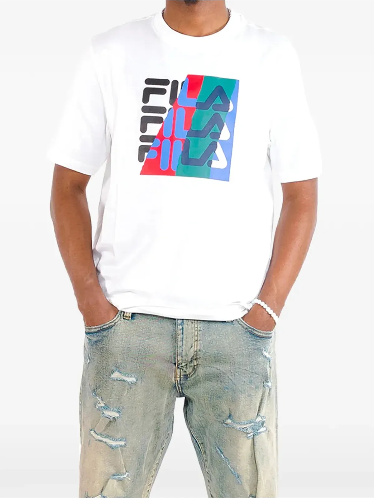 Fila ヴァルデス グラフィック Tシャツ - 画像1
