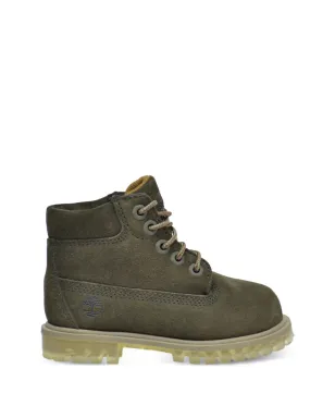 Timberland Kids 防水スエードブーツ - グリーン - サムネイル2
