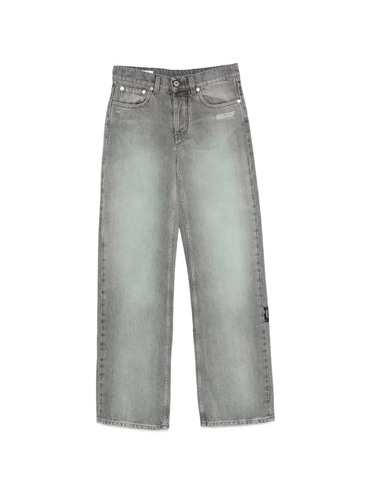 Off-White ボタン付きジーンズ - 画像1
