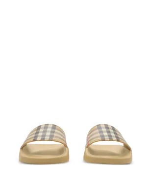 Burberry Kids チェック柄スライド - サムネイル2
