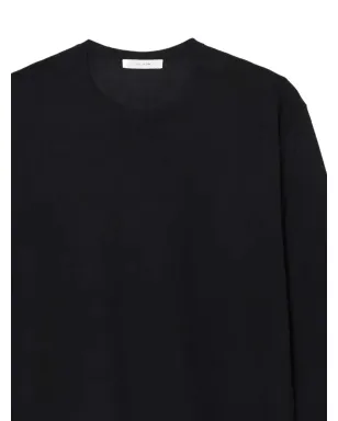 The Row 長袖ラウンドネックセーター（ブラック） - サムネイル2