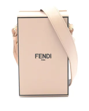 Fendi Pre-Owned レザー縦型ボックス クロスボディバッグ - サムネイル1