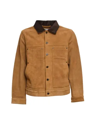 Filson コーデュロイ襟付きショートレザージャケット - サムネイル1