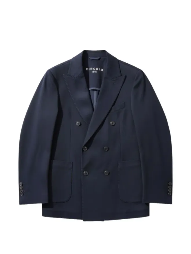 Circolo 1901 Circolo 1901 ダブルブレスト パッチポケット ブレザーの商品画像
