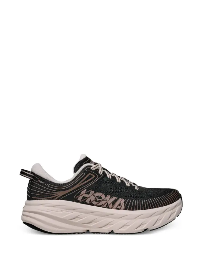 HOKA HOKA Bondi 7 レースアップスニーカー - ブラックの商品画像