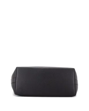 Burberry Pre-Owned チェック柄キャンバス内装のレザー・ショッピングトートバッグ - サムネイル4