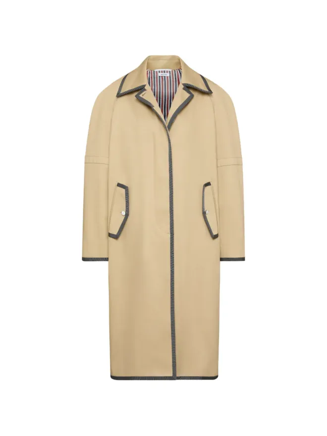 Thom Browne Thom Browne トレンチコート - パイプドリム ラグランスリーブの商品画像