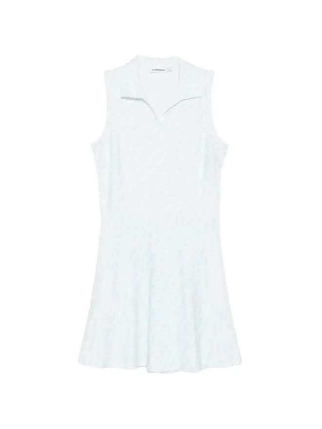 J.Lindeberg J.Lindeberg ダナ プリント ミニドレス グリーンの商品画像