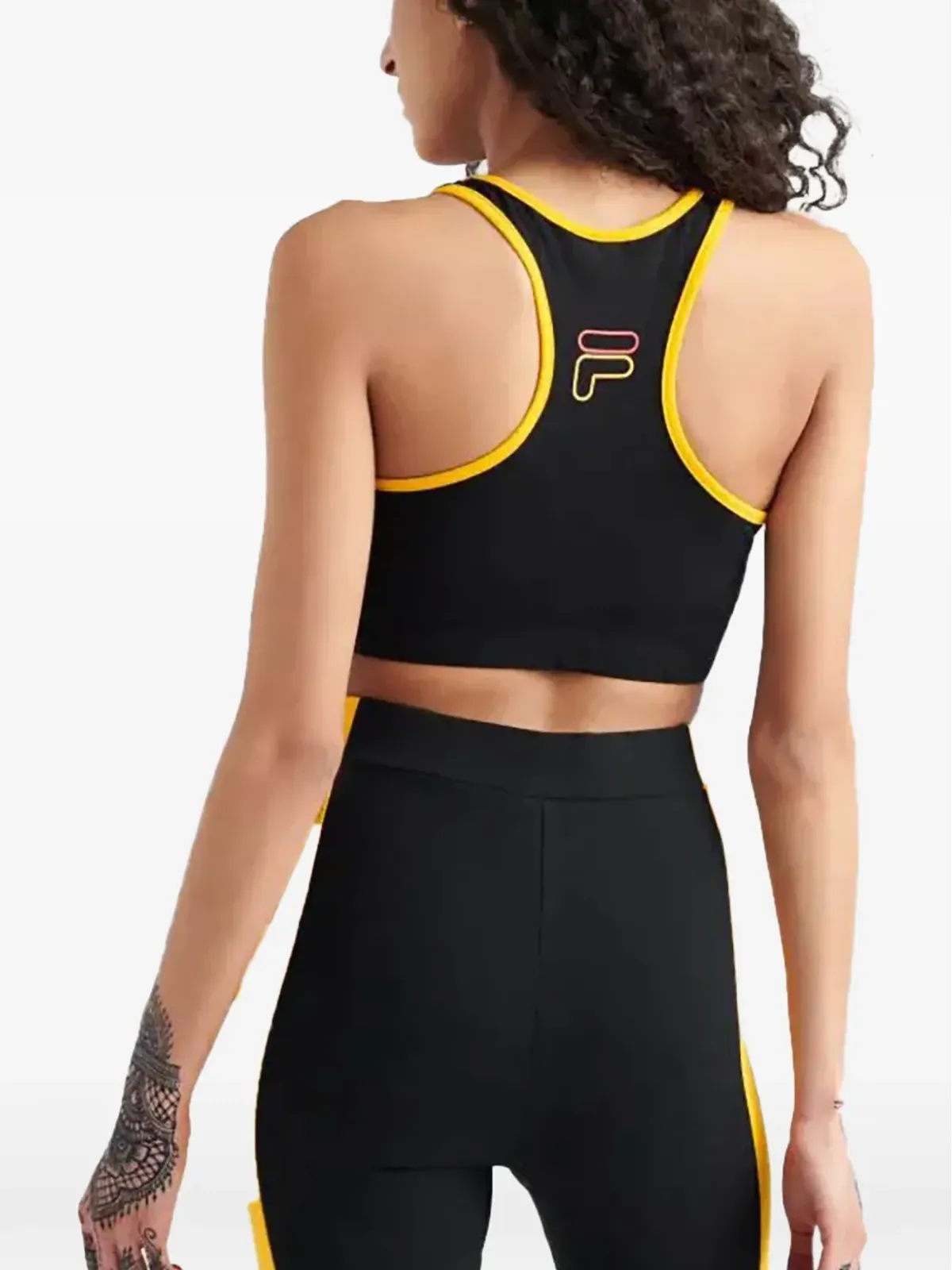 Fila リベカ コントラストトリム クロップトップ - 画像2