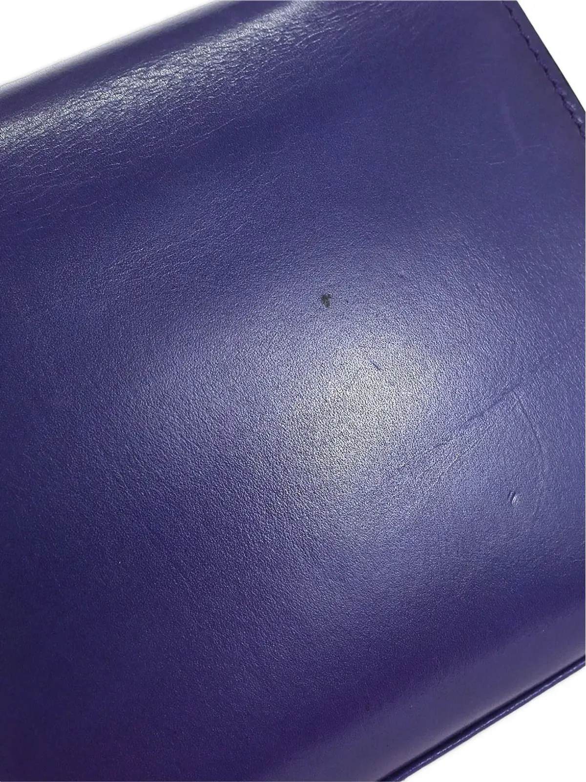 Celine Pre-Owned 1990年代 レザー ショルダーバッグ - パープル - 画像5