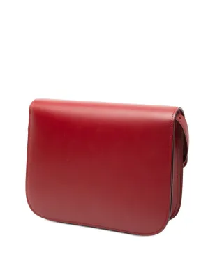 Celine ビンテージ 2013年 クラシック ボックス クロスボディバッグ - レッド - サムネイル3