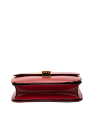 Celine ビンテージ 2013年 クラシック ボックス クロスボディバッグ - レッド - サムネイル4