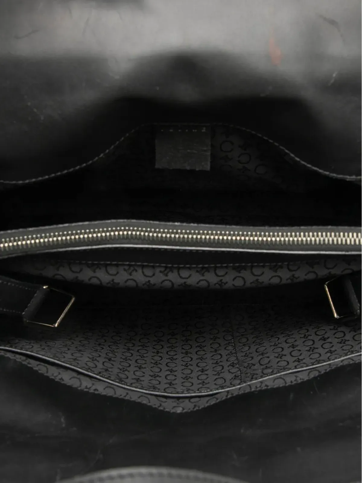 Celine Pre-Owned 2000 C Macadam Canvas ハンドバッグ - ブラック - 画像5