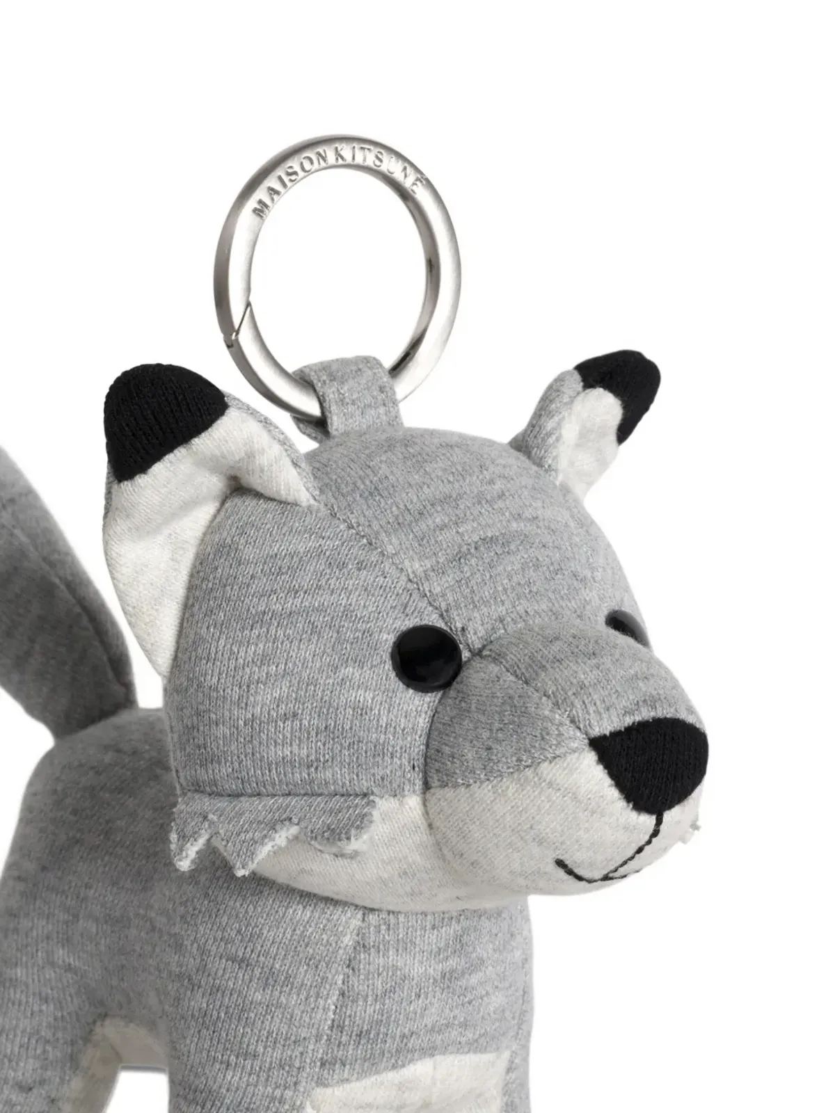 Maison Kitsuné Fox Bag キーリング - グレー - 画像4