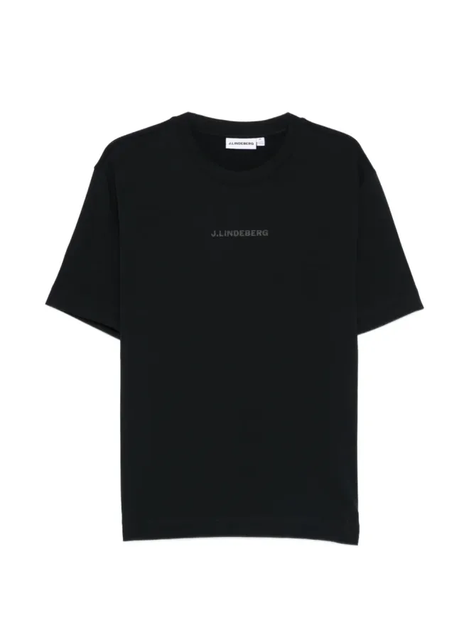J.Lindeberg J.Lindeberg ロゴヘビーTシャツ ブラックの商品画像