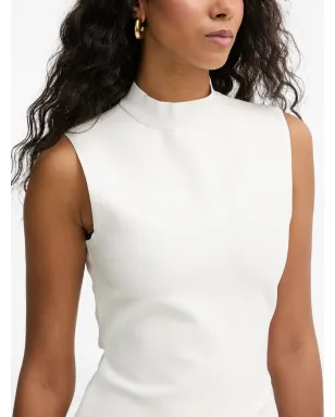 Herve Leger Esme モックネック アシンメトリーミディドレス - サムネイル4