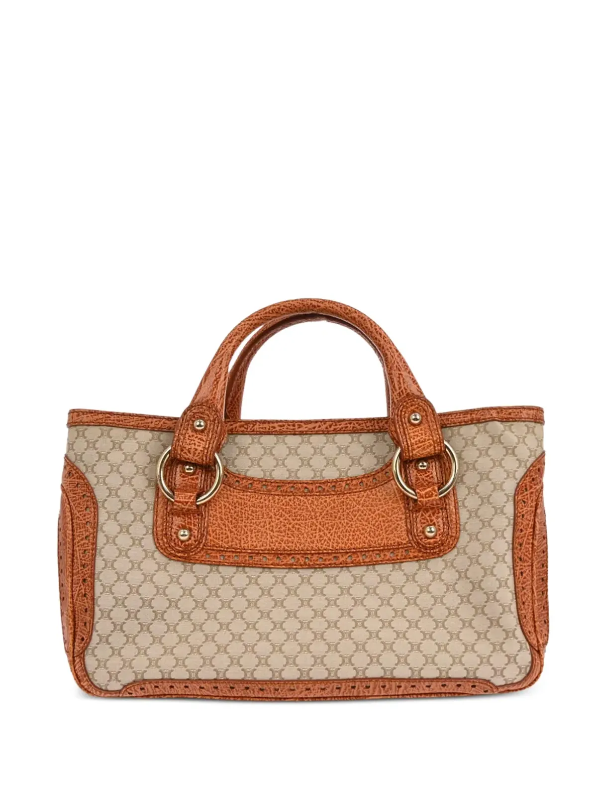 Celine Pre-Owned マカダム Boogie ハンドバッグ - 画像1