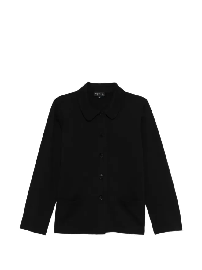 agnès b. agnès b. 襟付きボタンジャケットの商品画像
