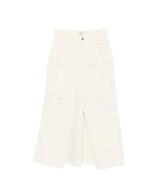 A.N.G.E.L.O. Vintage Upcycling アップサイクル前スリット入りスカート - サムネイル1