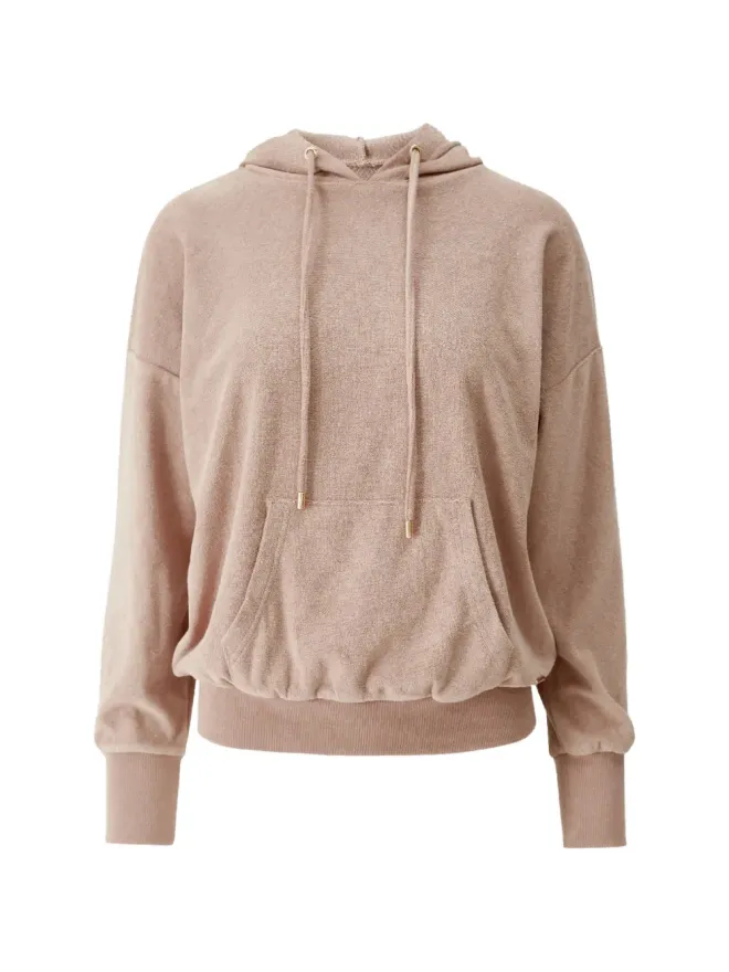 Melissa Odabash Melissa Odabash ノラ ドローストリングフーディーの商品画像