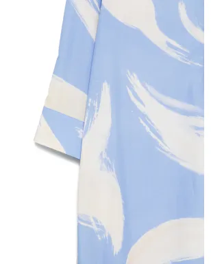 Rosso 35 パターン柄シャツドレス - サムネイル3