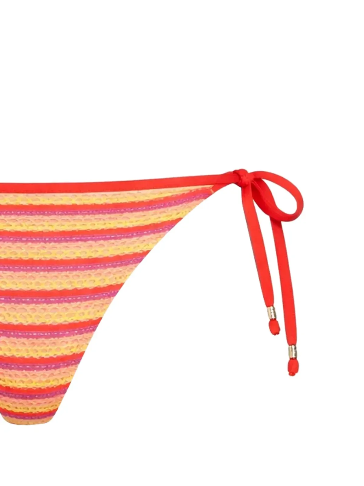 Seafolly ストライプ ロングライン ビキニ - イエロー - 画像2