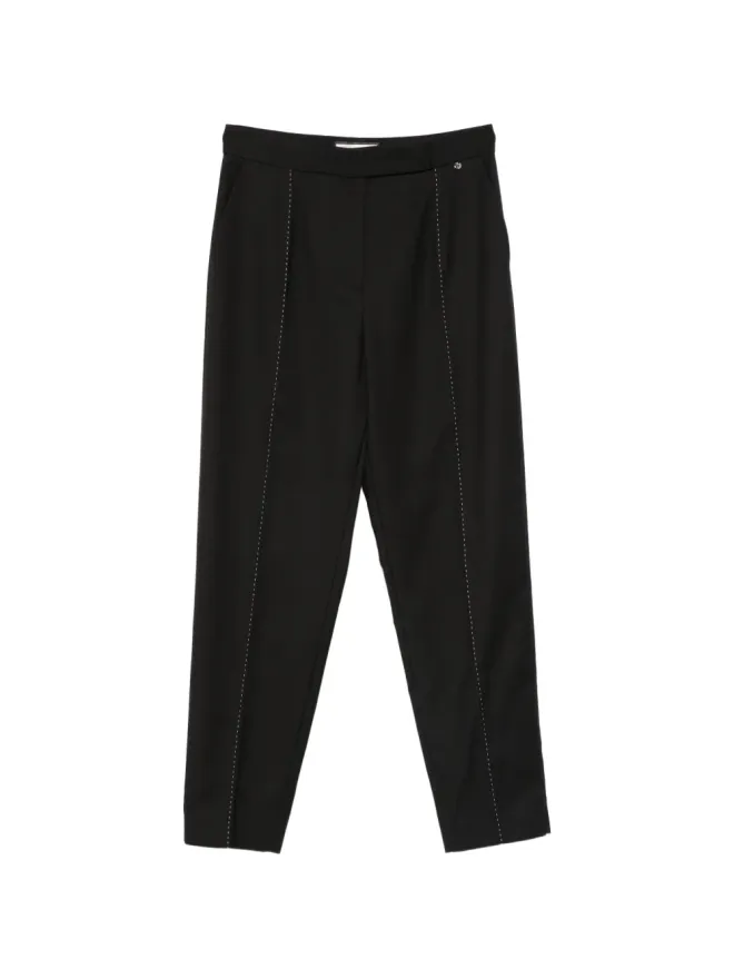 NISSA NISSA ドットシームパンツ - ブラックの商品画像