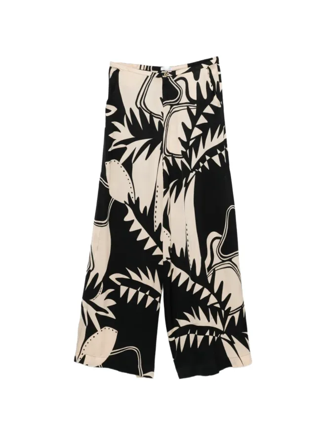 Poupette St Barth Poupette St Barth クレア プリントディテール パラッツォパンツの商品画像