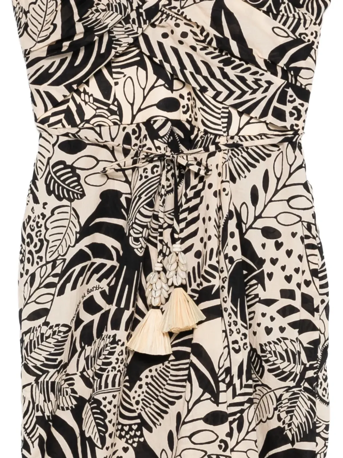 Poupette St Barth Collina ミディドレス - ブラック - 画像3