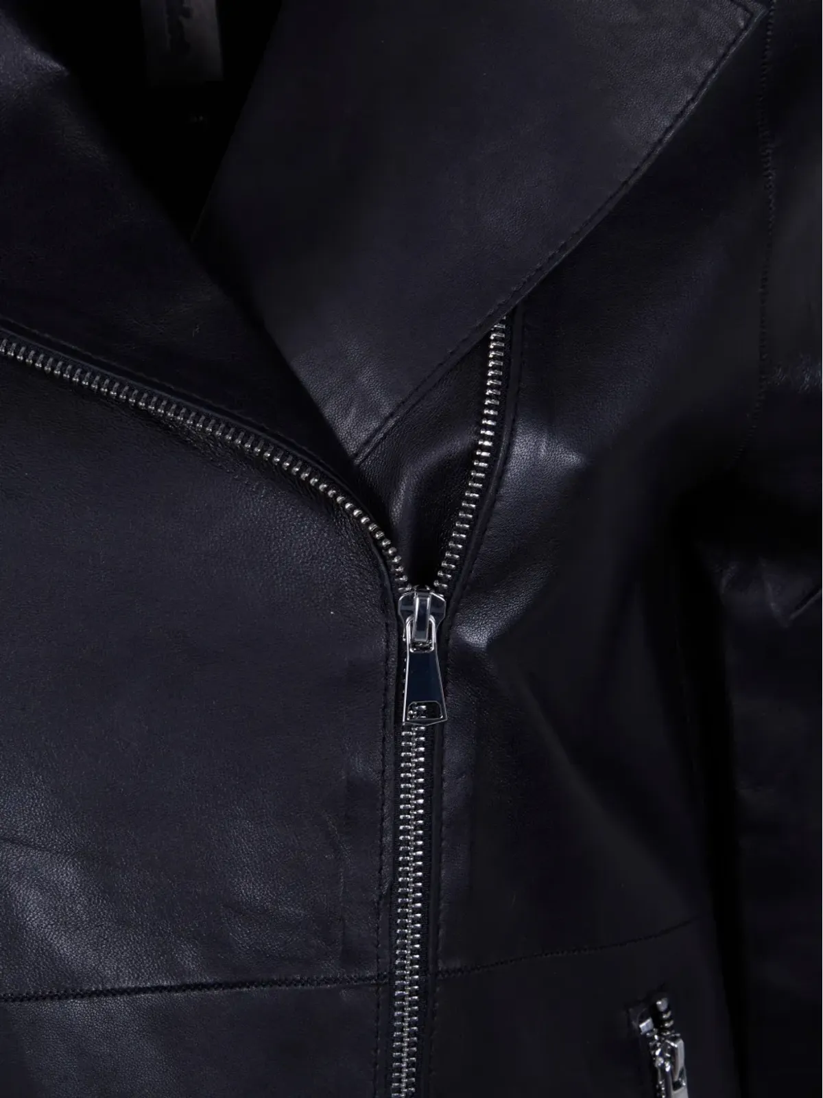 The Jackie Leathers ジップアップレザー ジャケット - 画像3