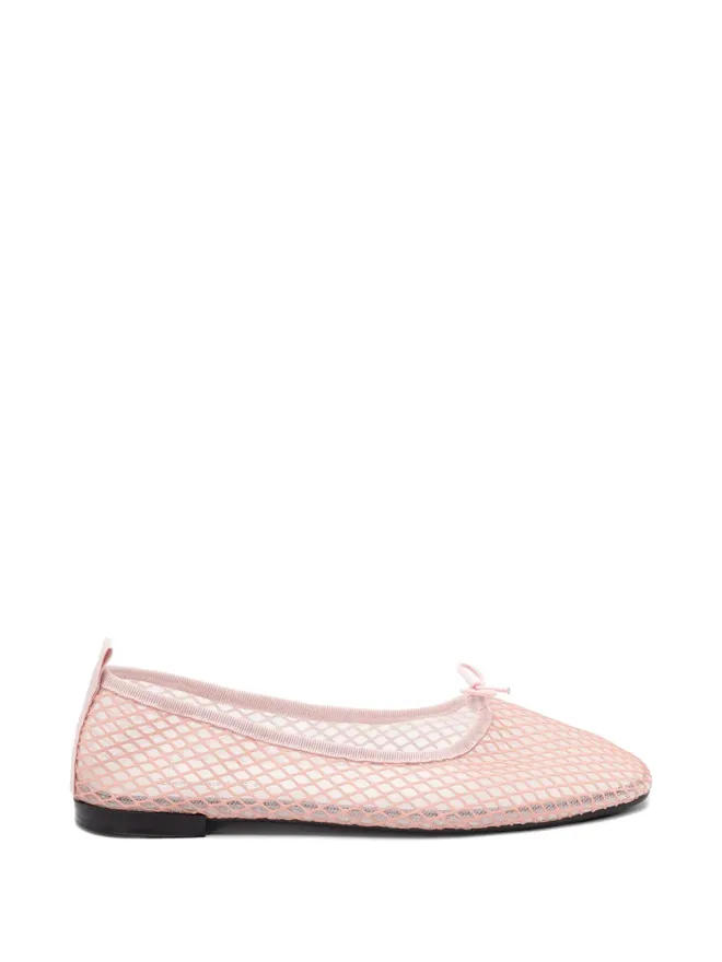 Repetto Repetto メッシュリボンディテール バレエフラットの商品画像