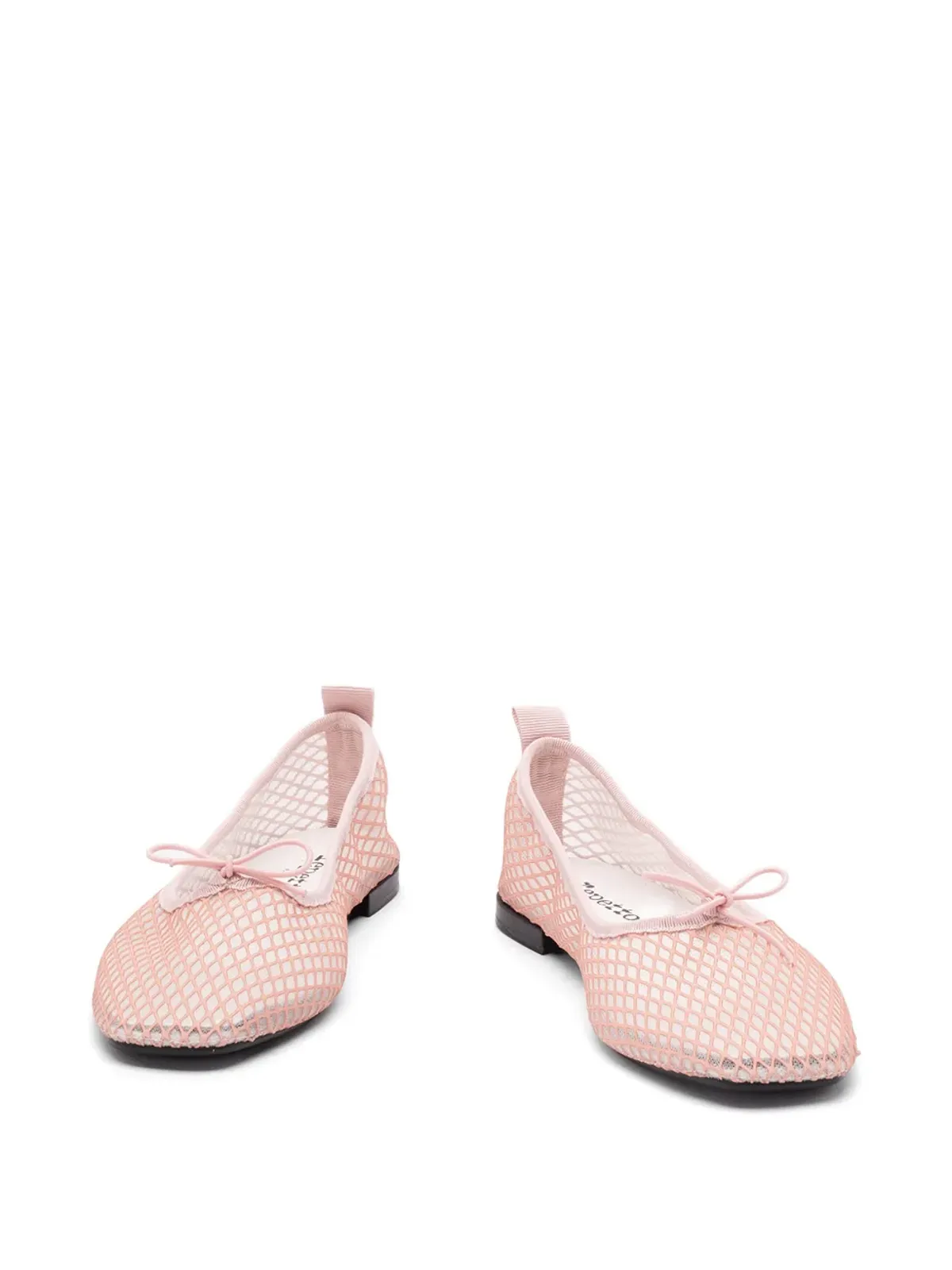 Repetto メッシュリボンディテール バレエフラット - 画像3