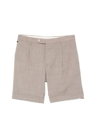 Gta Federico 01 buttoned pleat shorts - サムネイル1