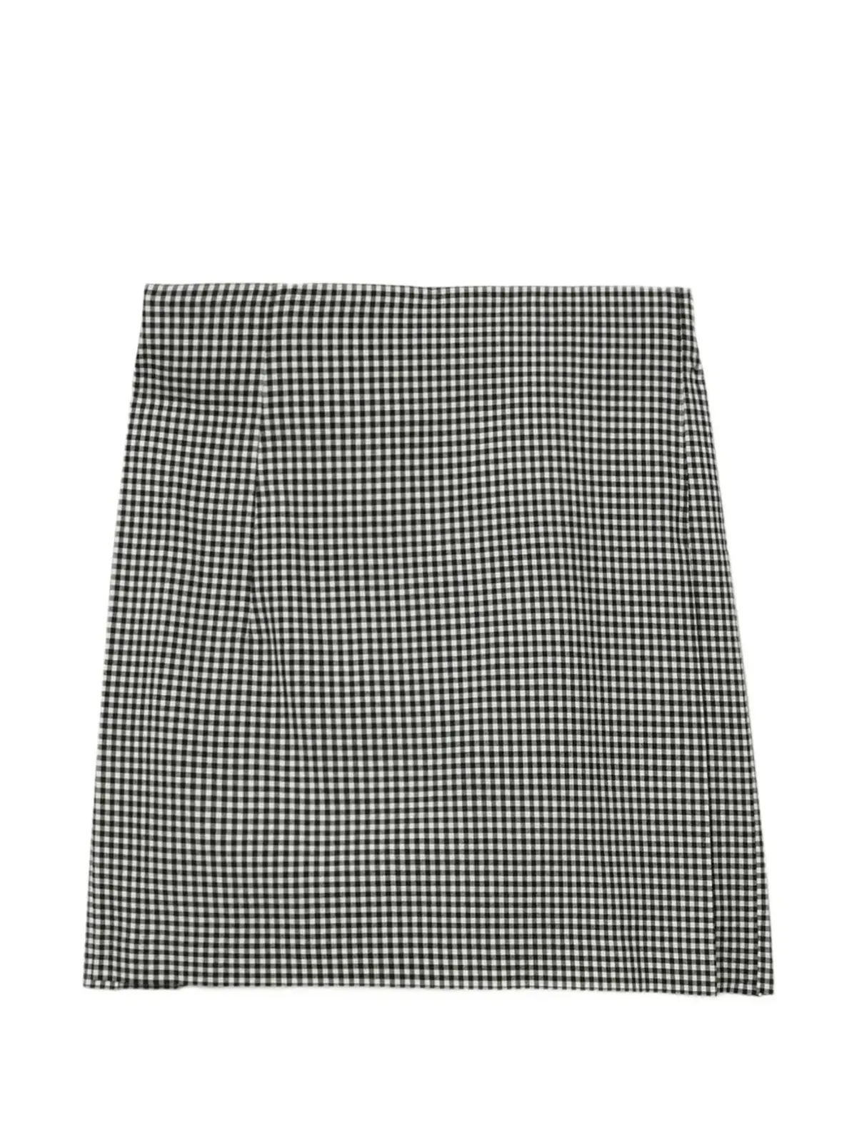 Comme Des Garçons Girl ベルト付きチェック柄ミニスカート - 画像1