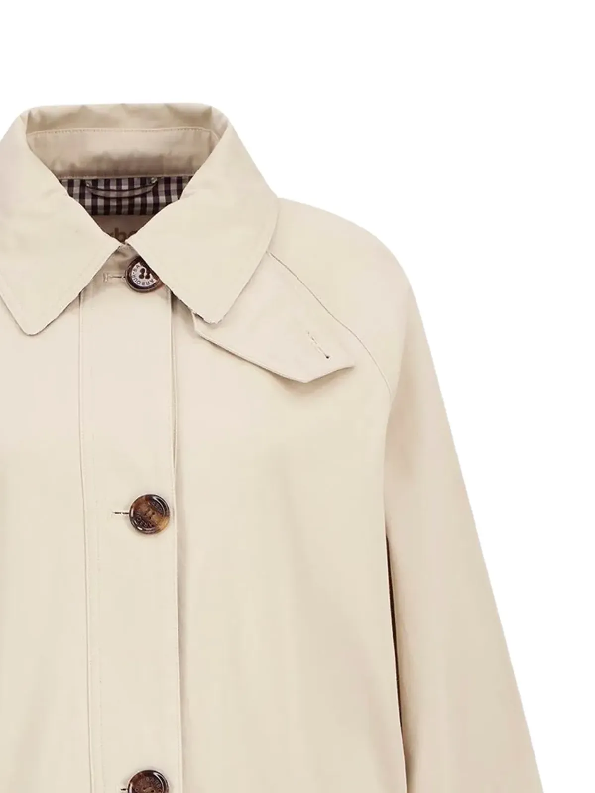 Barbour ボタン付きトレンチコート - 画像2